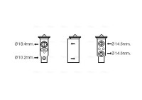 Expansionsventil, klimatanläggning