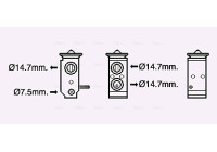 Expansionsventil, klimatanläggning