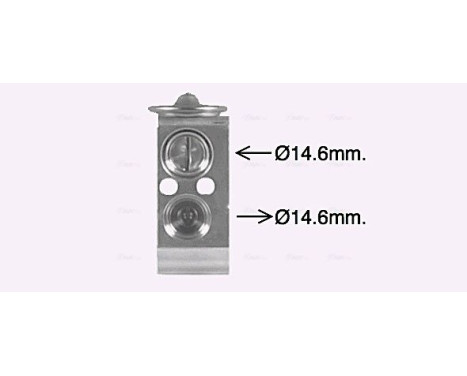Expansionsventil, klimatanläggning, bild 2