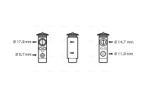 Expansionsventil, klimatanläggning