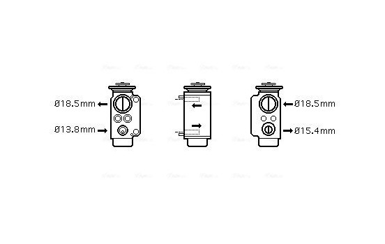 Expansionsventil, klimatanläggning