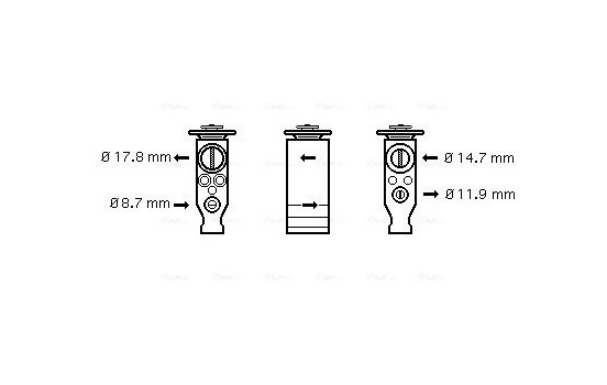 Expansionsventil, klimatanläggning