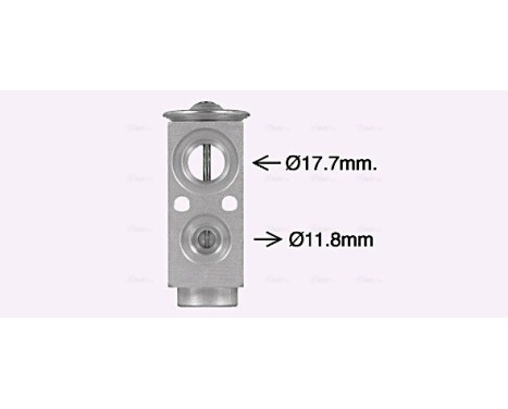 Expansionsventil, klimatanläggning, bild 2