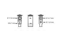 Expansionsventil, klimatanläggning