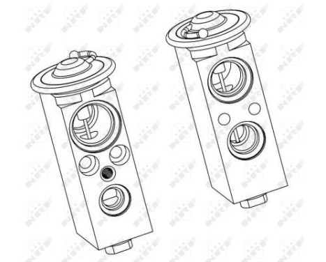 Expansionsventil, luftkonditionering, bild 5