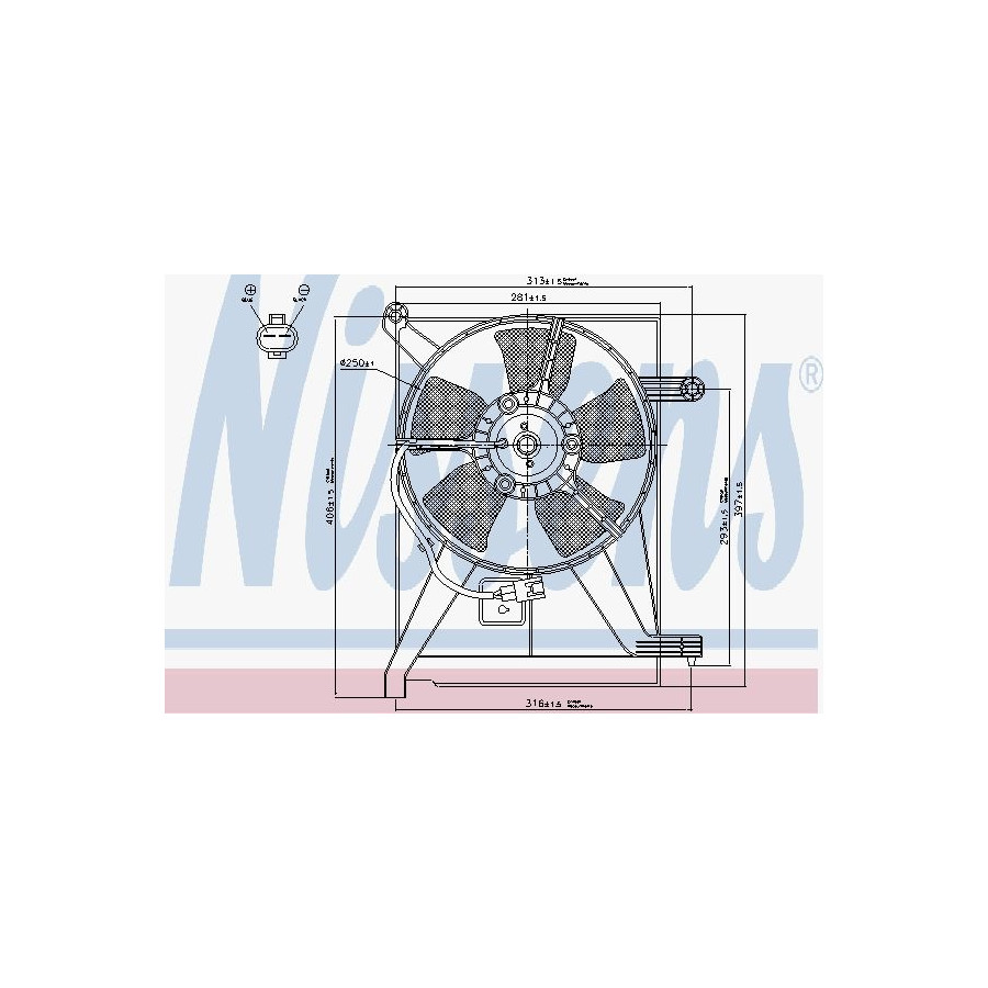 Fläkt, AC-kondensor | Winparts.se - Fläkt AC