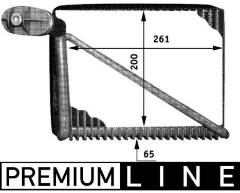 Förångare, klimatanläggning BEHR *** PREMIUM LINE ***