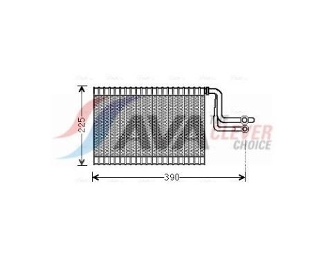 Förångare, klimatanläggning