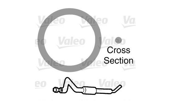 Packning, kylmedelsrörledning