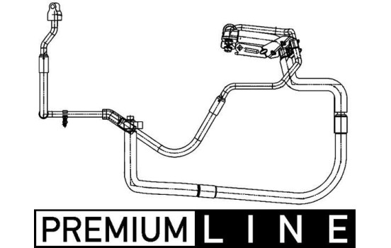 Varibelttrycksledning, klimatanläggning BEHR *** PREMIUM LINE ***