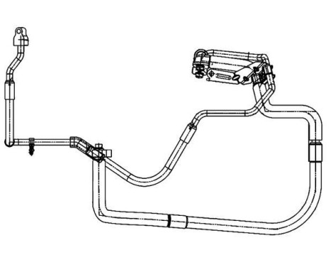 Varibelttrycksledning, klimatanläggning BEHR *** PREMIUM LINE ***, bild 2