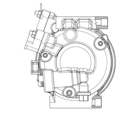 Kompressor, klimatanläggning BEHR *** PREMIUM LINE ***, bild 5