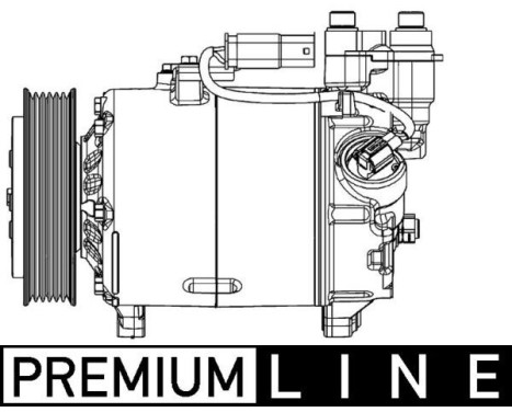 Kompressor, klimatanläggning BEHR *** PREMIUM LINE ***, bild 4