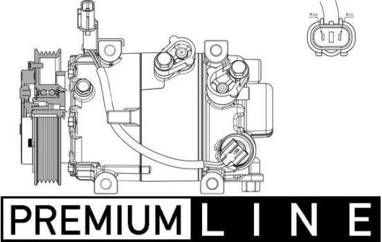 Kompressor, klimatanläggning BEHR *** PREMIUM LINE ***