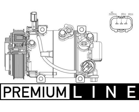 Kompressor, klimatanläggning BEHR *** PREMIUM LINE ***