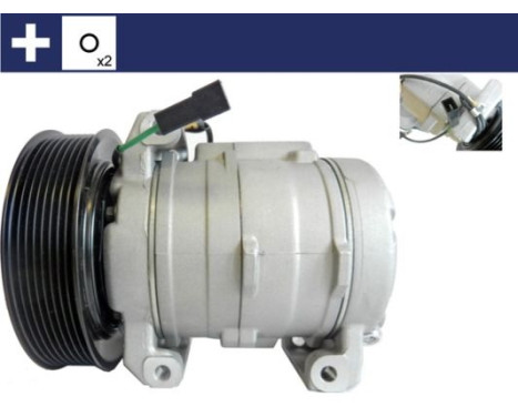 Kompressor, klimatanläggning BEHR, bild 7