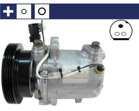 Kompressor, klimatanläggning BEHR
