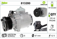 Kompressor, klimatanläggning NEW ORIGINAL PART