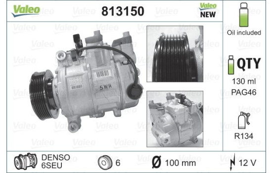Kompressor, klimatanläggning NEW PART, bild 5