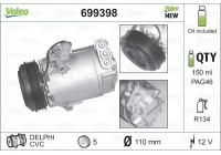 Kompressor, klimatanläggning NEW PART
