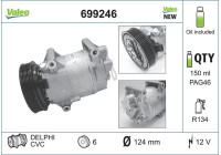 Kompressor, klimatanläggning NEW PART