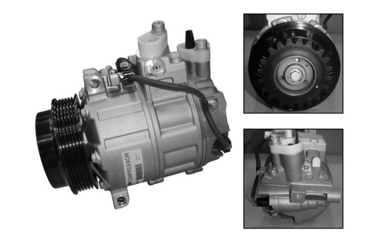 Kompressor, klimatanläggning NEW PART, bild 6