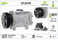Kompressor, klimatanläggning NEW PART