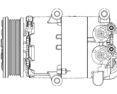 Kompressor, klimatanläggning PREMIUM LINE, bild 2