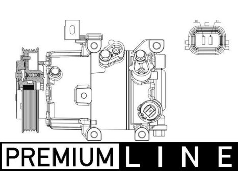 Kompressor, klimatanläggning PREMIUM LINE, bild 12