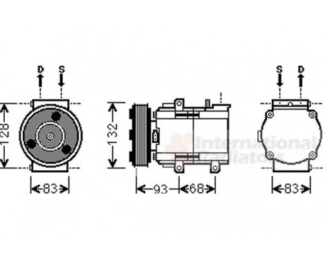 Kompressor, klimatanläggning, bild 2