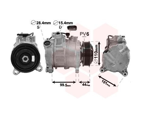 Kompressor, klimatanläggning