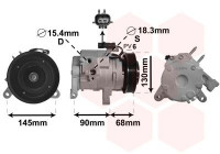 Kompressor, klimatanläggning