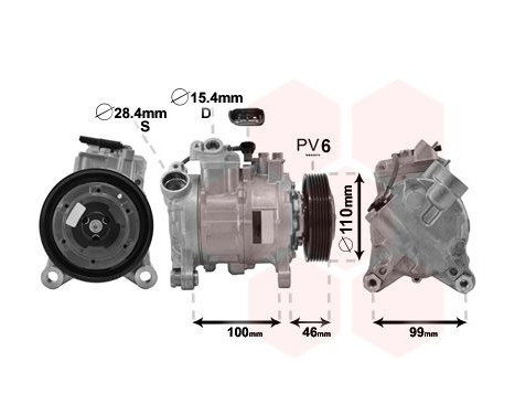 Kompressor, klimatanläggning