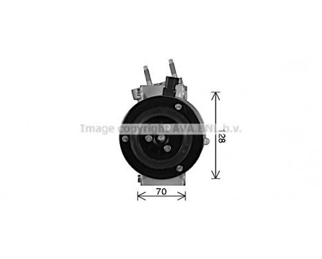Kompressor, klimatanläggning, bild 2