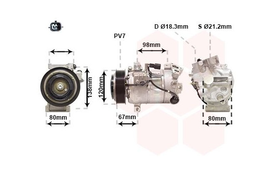 Kompressor, klimatanläggning