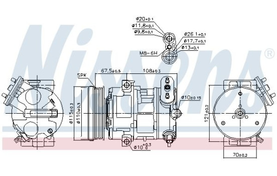 Kompressor, klimatanläggning, bild 5