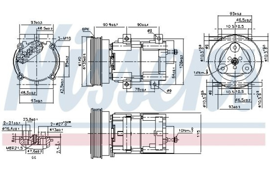 Kompressor, klimatanläggning, bild 6