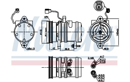 Kompressor, klimatanläggning, bild 11