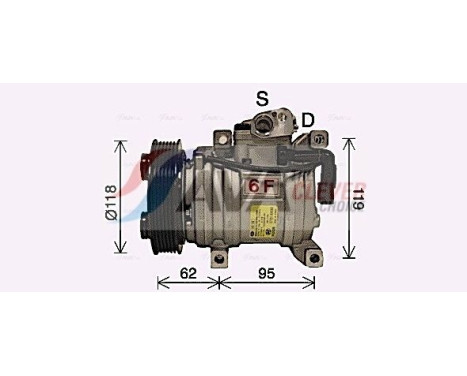 Kompressor, klimatanläggning