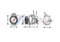 Kompressor, klimatanläggning