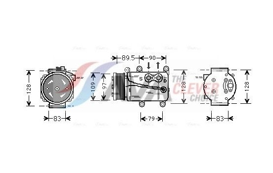 Kompressor, klimatanläggning