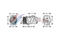 Kompressor, klimatanläggning