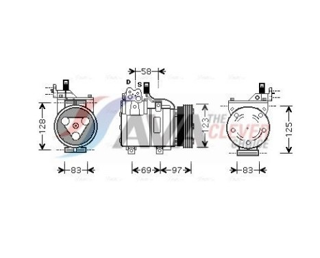 Kompressor, klimatanläggning