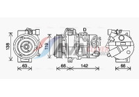 Kompressor, klimatanläggning