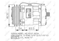 Kompressor, luftkonditionering ÄKTA
