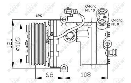 Kompressor, luftkonditionering EASY FIT, bild 5