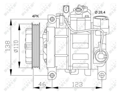 Kompressor, luftkonditionering EASY FIT, bild 6