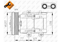 Kompressor, luftkonditionering EASY FIT
