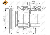 Kompressor, luftkonditionering EASY FIT