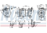 Kompressor, luftkonditionering
